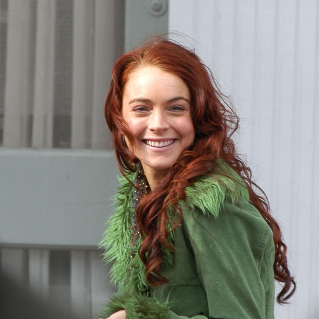 Lindsay,Lohan,On,Location,For,Just,My,Luck,Film,Shoot,