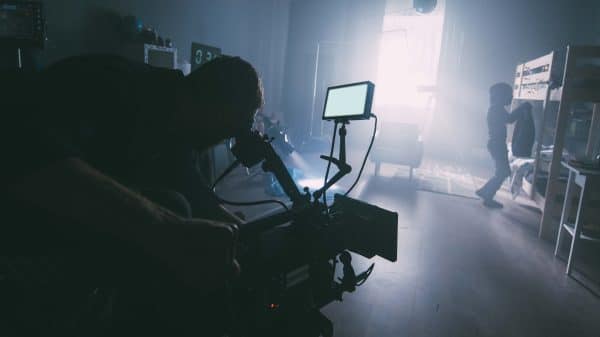 Film production behind the scenes