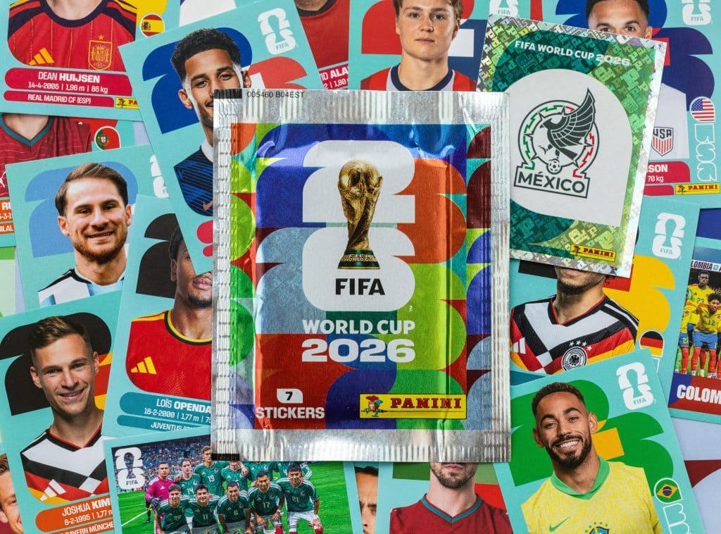 Panini trading cards and stickers created exclusively for the 2026 FIFA World Cup